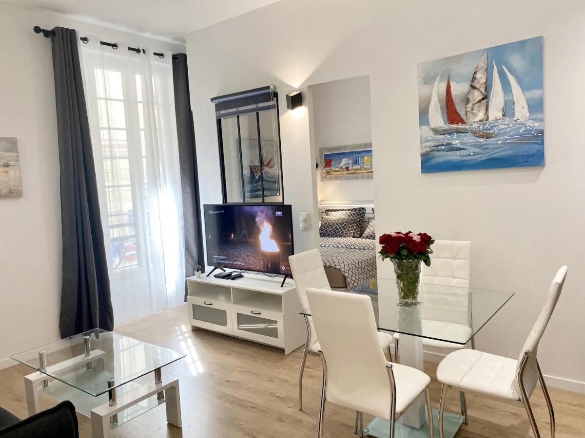 Central Modern Flat Lamartine Nice Eksteriør bilde