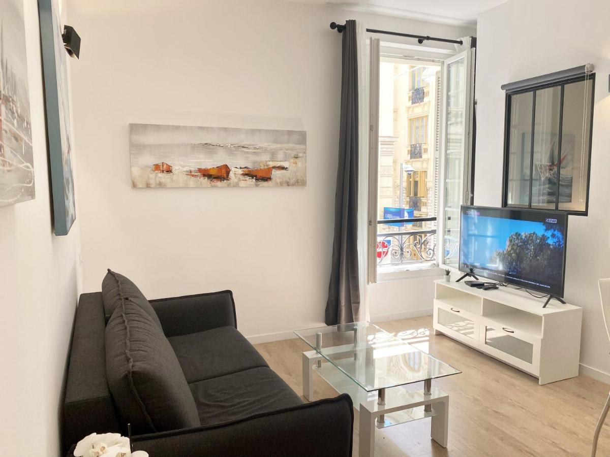 Central Modern Flat Lamartine Nice Eksteriør bilde